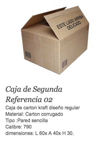 proveedores de cajas de carton Bogota
